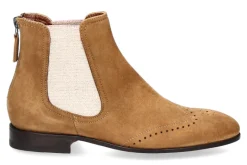Damen Benson's Benson´s Chelsea Boot VELOUR TABAC (36)