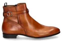 Damen Benson's Stiefelette BOX COGNAC- mittelbraun
