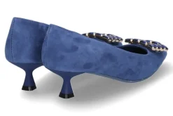 Damen Bianca Di Pumps CAMOSCIO DEEP