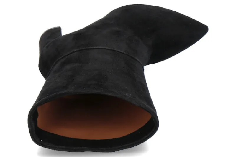 Damen Canapé BiancaDi Stiefel CAMOSCIO NERO (38)