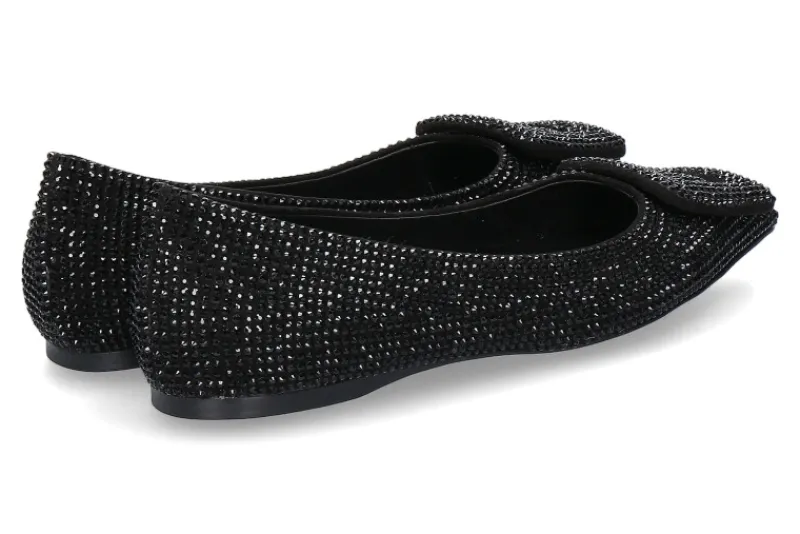 Damen Bibi Lou Ballerina HANOVER NEGRO- schwarz