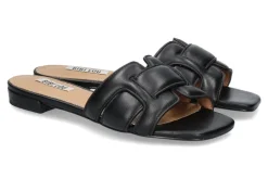Damen Bibi Lou Pantolette CREMES NEGRO BLACK