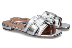 Damen Bibi Lou Pantolette HOLLY Nappa silber