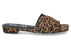 Damen Bibi Lou Pantolette HOLLY- leopard