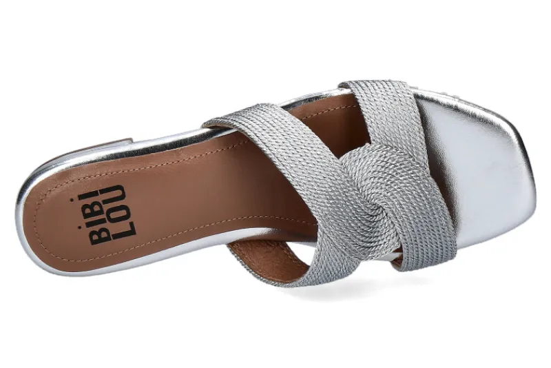 Damen Bibi Lou Pantolette IVANA PLATA SILVER