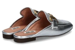 Damen Bibi Lou Pantolette VELA Nappa silber
