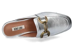 Damen Bibi Lou Pantolette VELA Nappa silber