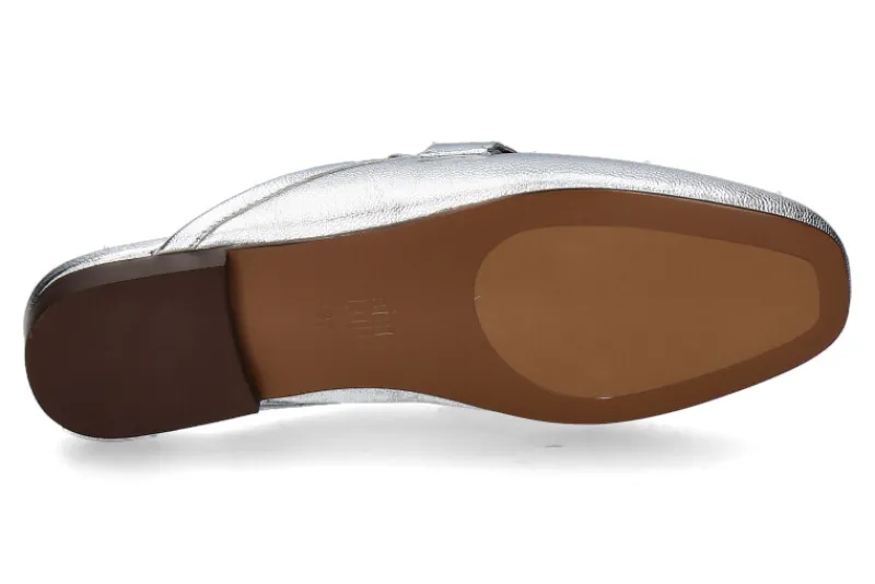 Damen Bibi Lou Pantolette VELA Nappa silber