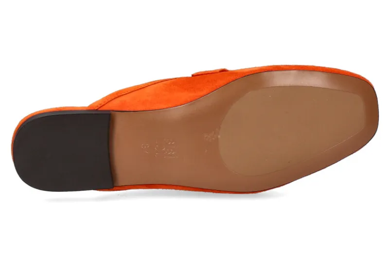 Damen Bibi Lou Sabot MOLLY VELOUR NARANJA