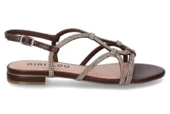Damen Bibi Lou Sandale LIV- marron/dunkelbraun