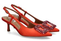 Damen Bibi Lou Slingpumps CHOCO ORANGE