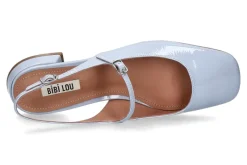 Damen Bibi Lou Slingpumps PEND Lack babyblau
