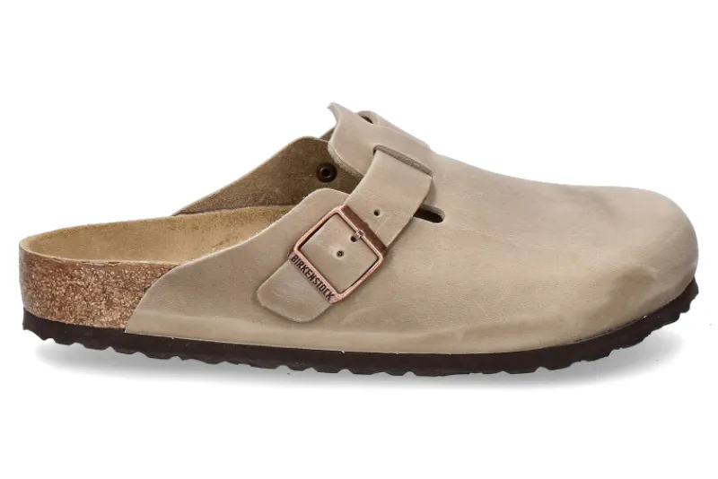 Herren Birkenstock Clogs BOSTON NORMAL- tabacco braun