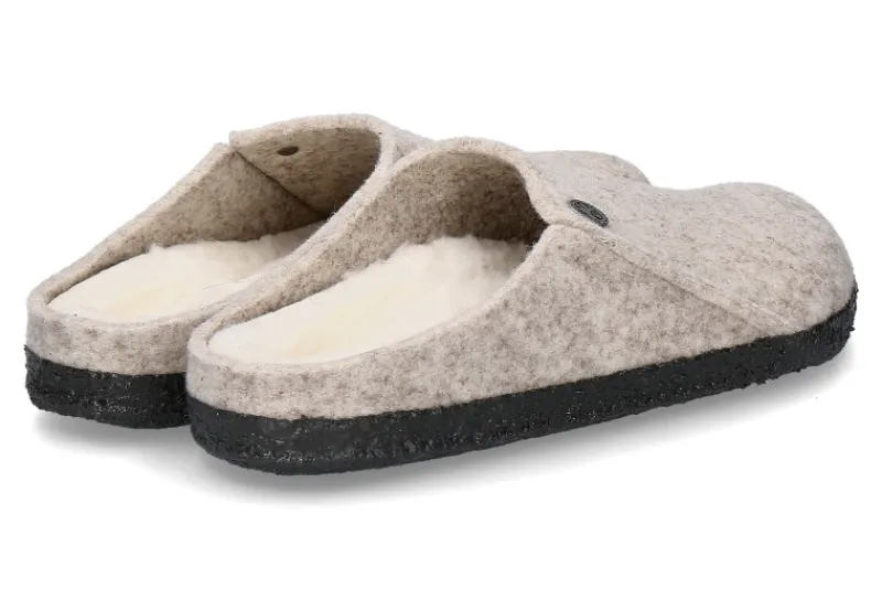 Damen Birkenstock Clogs gefüttert ZERMATT SCHMAL EGGNOG