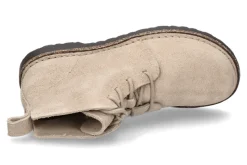 Damen Birkenstock Damen- Stiefelette UPPSALA MID VELOURSLEDER- taupe