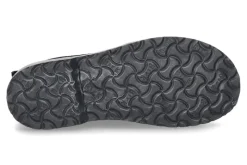 Damen Birkenstock Damen- Stiefelette UPPSALA MID SHEARLING VELOURSLEDER- schwarz