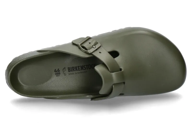 Herren Birkenstock Herren- Clogs BOSTON EVA NORMALE WEITE- khaki