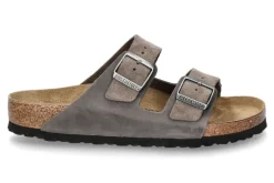 Herren Birkenstock Herren- Pantolette ARIZONA BS MISCHLEDER- concrete gray