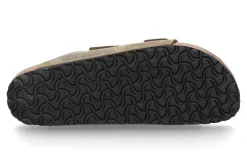 Herren Birkenstock Herren- Pantolette ARIZONA SCHMAL NATURLEDER GEÖLT- faded khaki