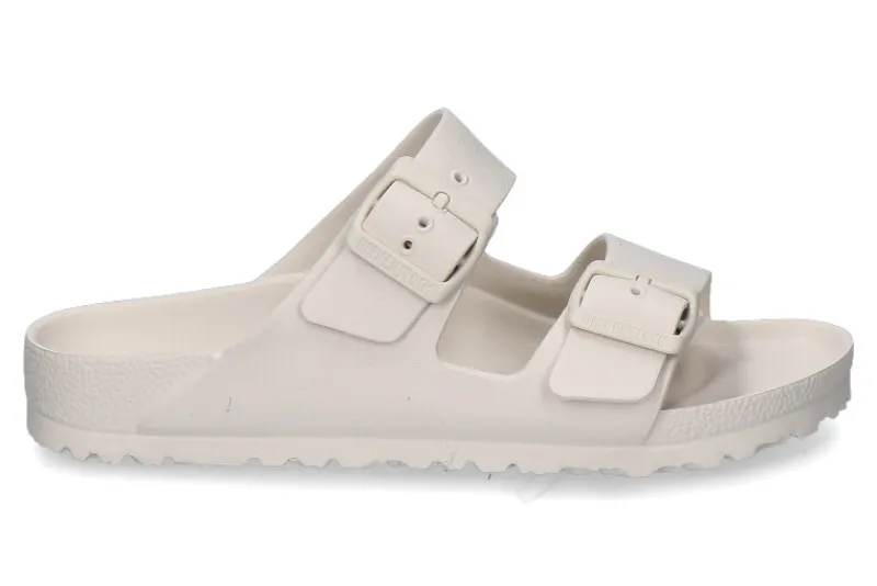 Damen Birkenstock Pantolette ARIZONA SCHMAL EVA- eggshell/ weiss