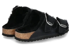 Damen Birkenstock Pantolette ARIZONA BIG BUCKLE SHEARLING- black/schwarz