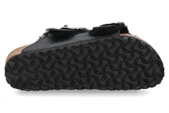 Damen Birkenstock Pantolette ARIZONA BIG BUCKLE SHEARLING- black/schwarz