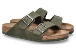 Damen Birkenstock Pantolette Arizona NORMAL DUST THYME