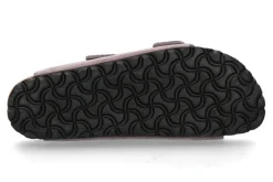 Damen Birkenstock Pantolette ARIZONA SCHMAL VELOURS- faded purple/ lila