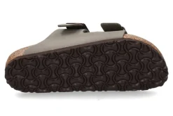 Herren Birkenstock Pantolette ARIZONA SCHMAL BS- stone/ grün