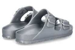 Damen Birkenstock Pantolette ARIZONA EVA SCHMALE WEITE SILVER