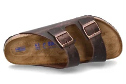 Herren Birkenstock Pantolette ARIZONA NORMAL FETTLEDER HABANA (43)