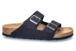Herren Birkenstock Pantolette ARIZONA NORMAL DESERT DUST- indigo blue
