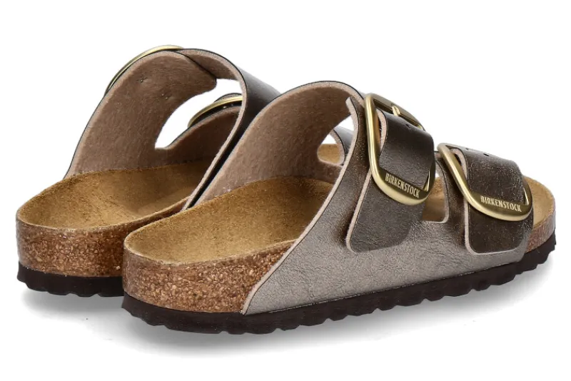 Damen Birkenstock Pantolette ARIZONA SCHMAL BIG BUCKLE- graceful taupe