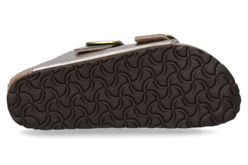 Damen Birkenstock Pantolette ARIZONA SCHMAL BIG BUCKLE- graceful taupe