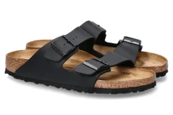 Damen Birkenstock Pantolette ARIZONA SCHMAL SCHWARZ (40)