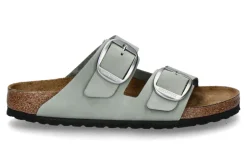 Damen Birkenstock Pantolette ARIZONA BIG BUCKLE NUBUKLEDER- pure sage