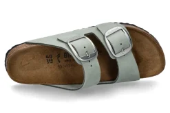 Damen Birkenstock Pantolette ARIZONA BIG BUCKLE NUBUKLEDER- pure sage