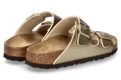 Damen Birkenstock Pantolette ARIZONA SCHMAL BS- gold