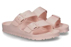 Damen Birkenstock Pantolette ARIZONA EVA SCHMALE WEITE- rose reptile