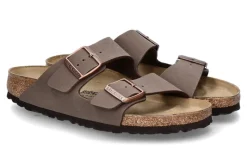 Herren Birkenstock Pantolette ARIZONA SCHMAL BS- mocca/ braun