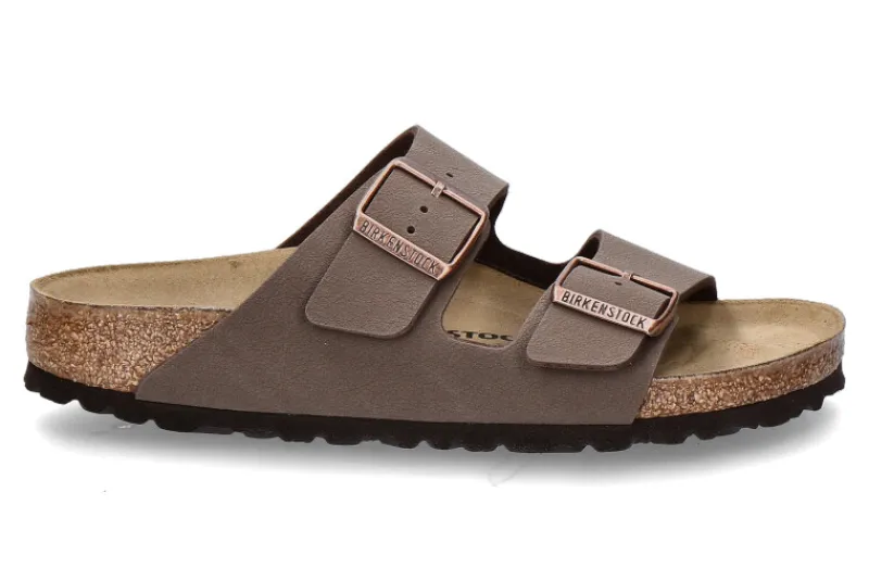 Herren Birkenstock Pantolette ARIZONA SCHMAL BS- mocca/ braun