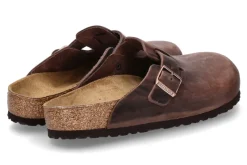 Herren Birkenstock Pantolette Boston BS Braun