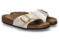 Damen Birkenstock Pantolette CATALINA CUSHION BUCKLE- graceful pearl white