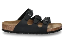 Damen Birkenstock Pantolette FLORIDA BS BIRKO-FLOR- black/schwarz