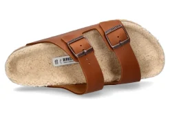 Herren Birkenstock Pantolette gefüttert ARIZONA ANTIQUE PULL COGNAC (40)