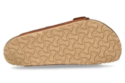 Herren Birkenstock Pantolette gefüttert ARIZONA ANTIQUE PULL COGNAC (40)