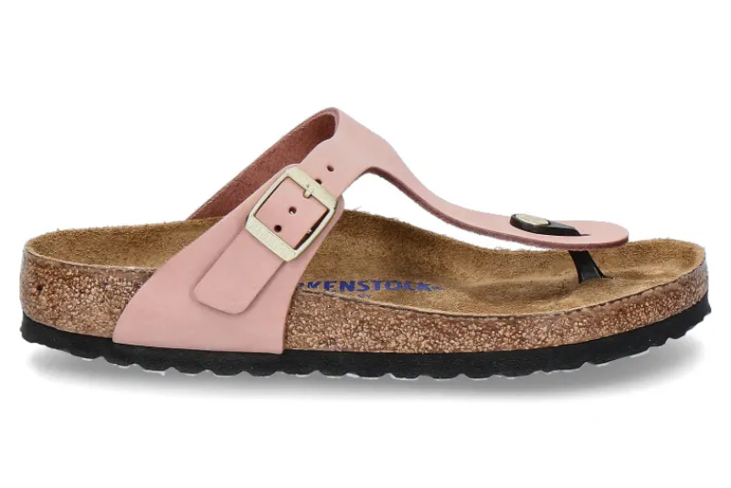 Damen Birkenstock Pantolette GIZEH OLD ROSE NORMALE WEITE