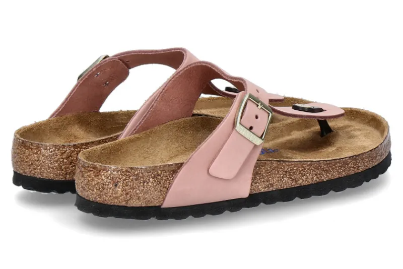 Damen Birkenstock Pantolette GIZEH OLD ROSE NORMALE WEITE