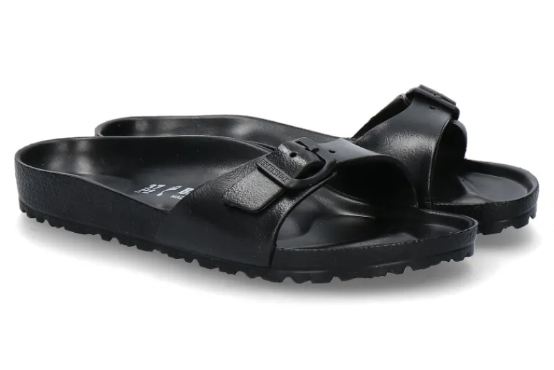 Damen Birkenstock Pantolette MADRID EVA SCHMALE WEITE- black/schwarz