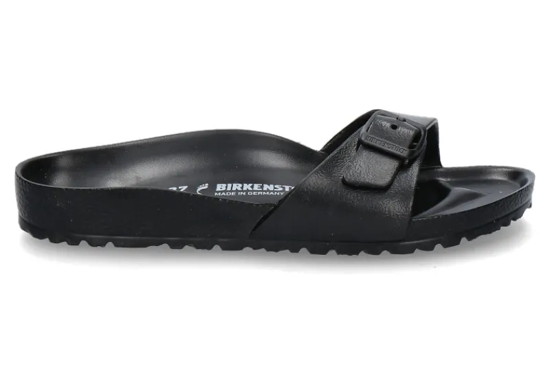 Damen Birkenstock Pantolette MADRID EVA SCHMALE WEITE- black/schwarz